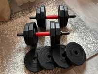 Gantere 20 Kg Ajustabile