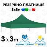 Покрив за шатра Платнище 3х3 3х4,50 резервно платнище