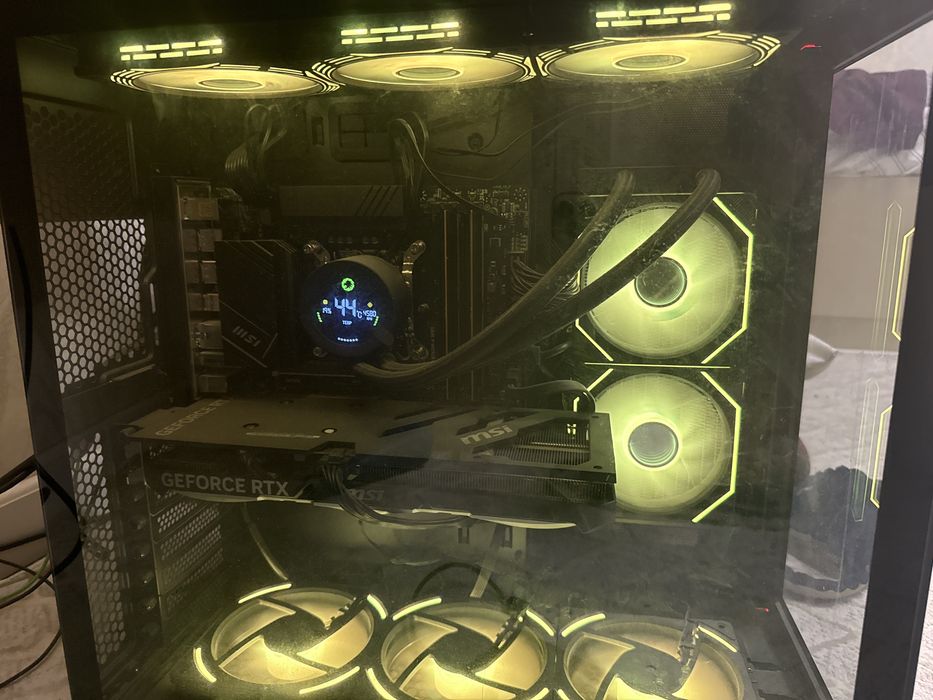 core i5 rtx 4060ti Почти новый б/у мощный игровой компьютер