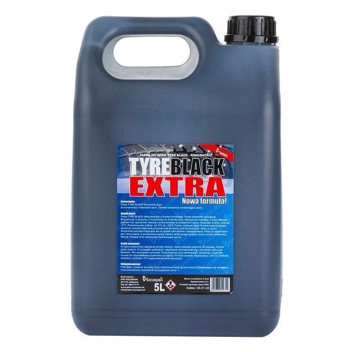 Vopsea anvelope black tyre 5l