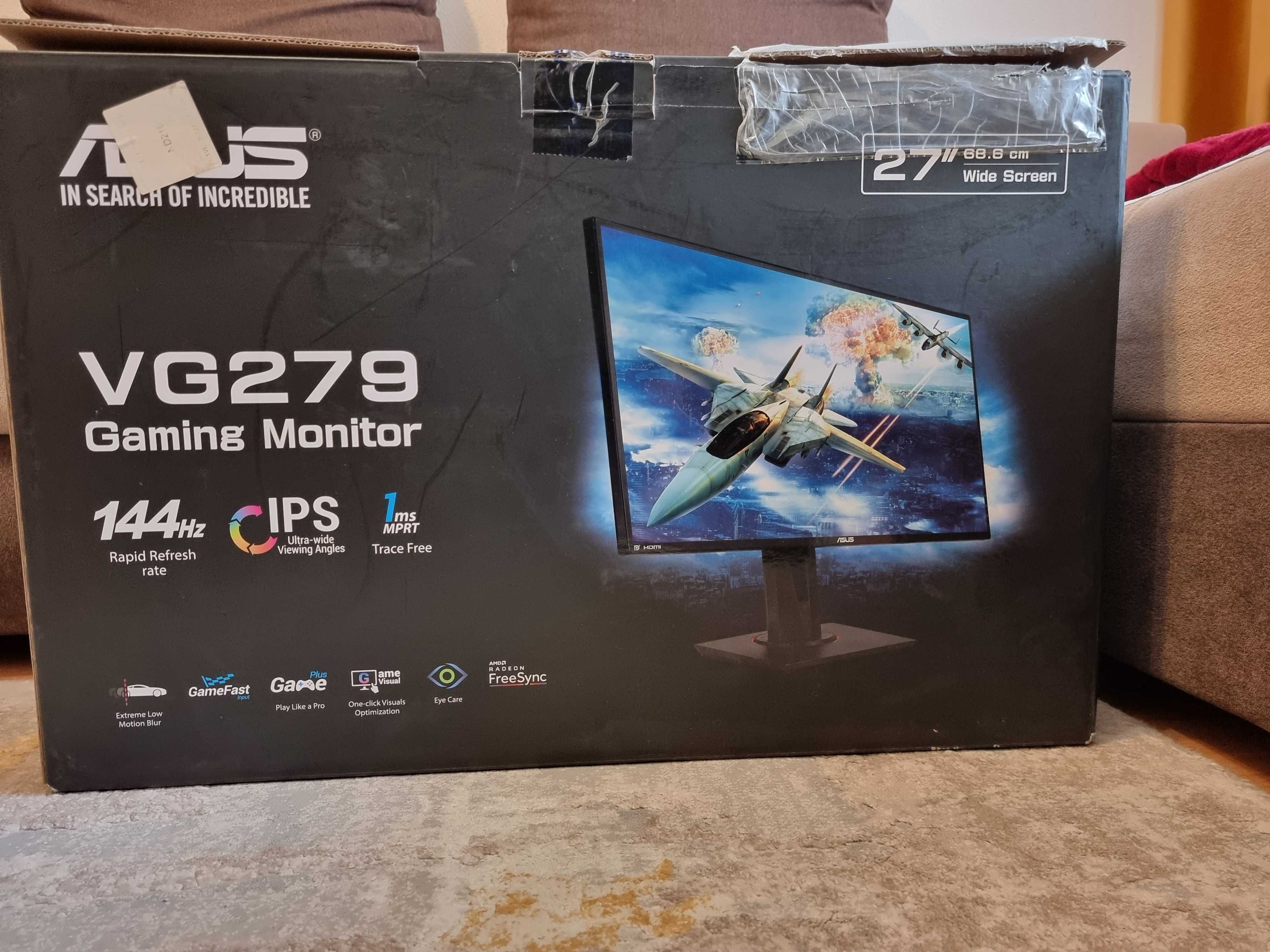 Monitor Gaming IPS 27” Asus VG279Q 144Hz