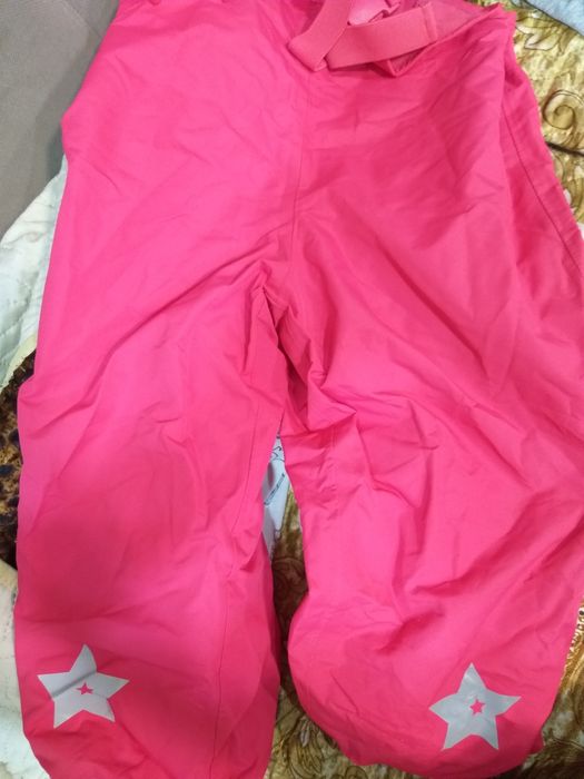 Полукомбинезон розовый