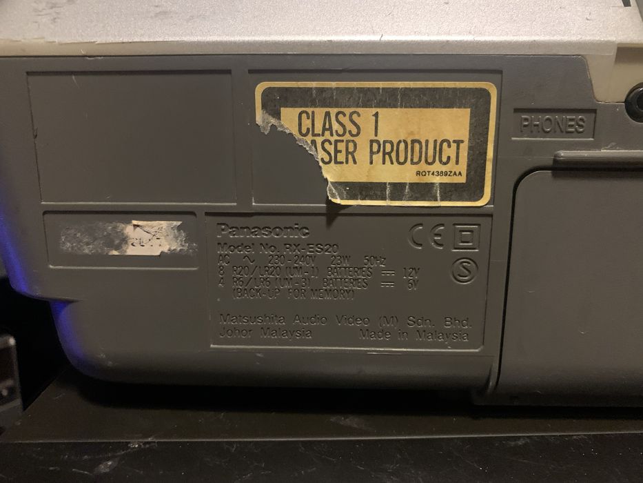 Castetofon Panasonic