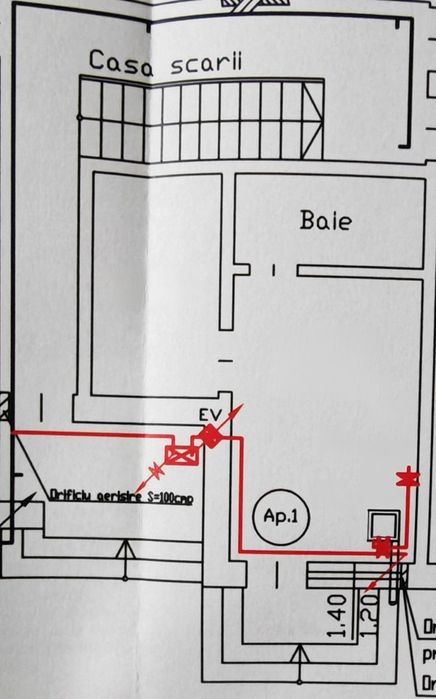 Inchiriez spatiu de birou/ sau de locuit