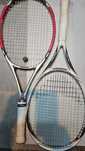 Racheta tenis Wilson Sixonecomp,Artengo flex fiber