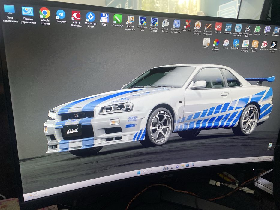 Срочно продается монитор TUF GAMING ASUS VG27W