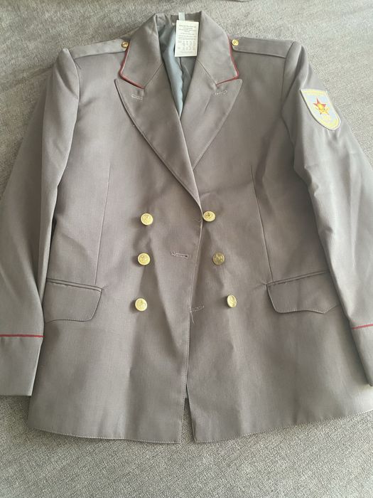 Китель серый парадный