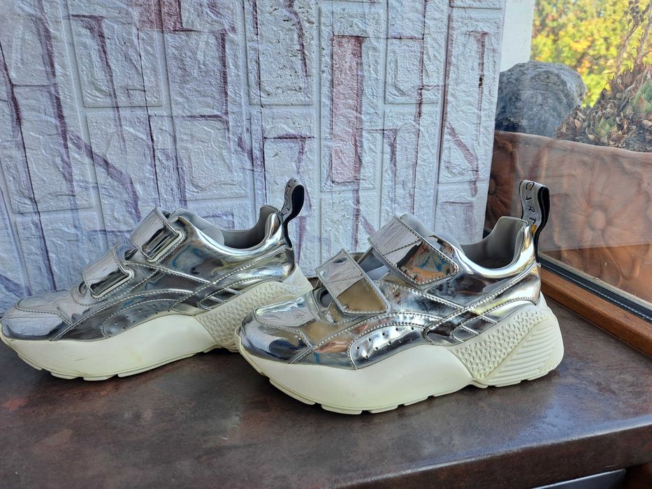 дамски обувки,кецове,маратонки,ном36,Stella McCartney,сникърс,платформ