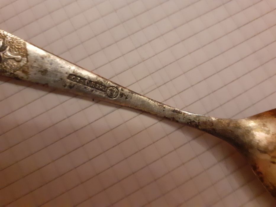 Set de sase linguri în casetă