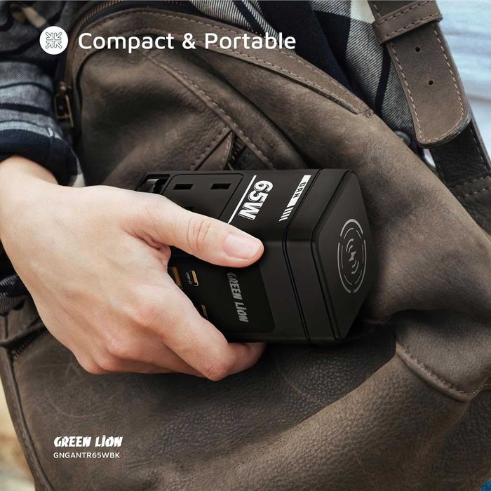 Green Lion 65W Max Power 3250W — Универсальный Адаптер. Есть доставка