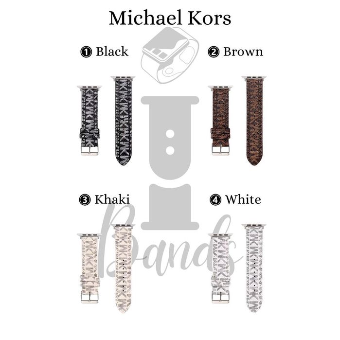 Каишки от ЕКО кожа Michael Kors за Apple Watch ULTRA/SE/11/10/9/8/7/6