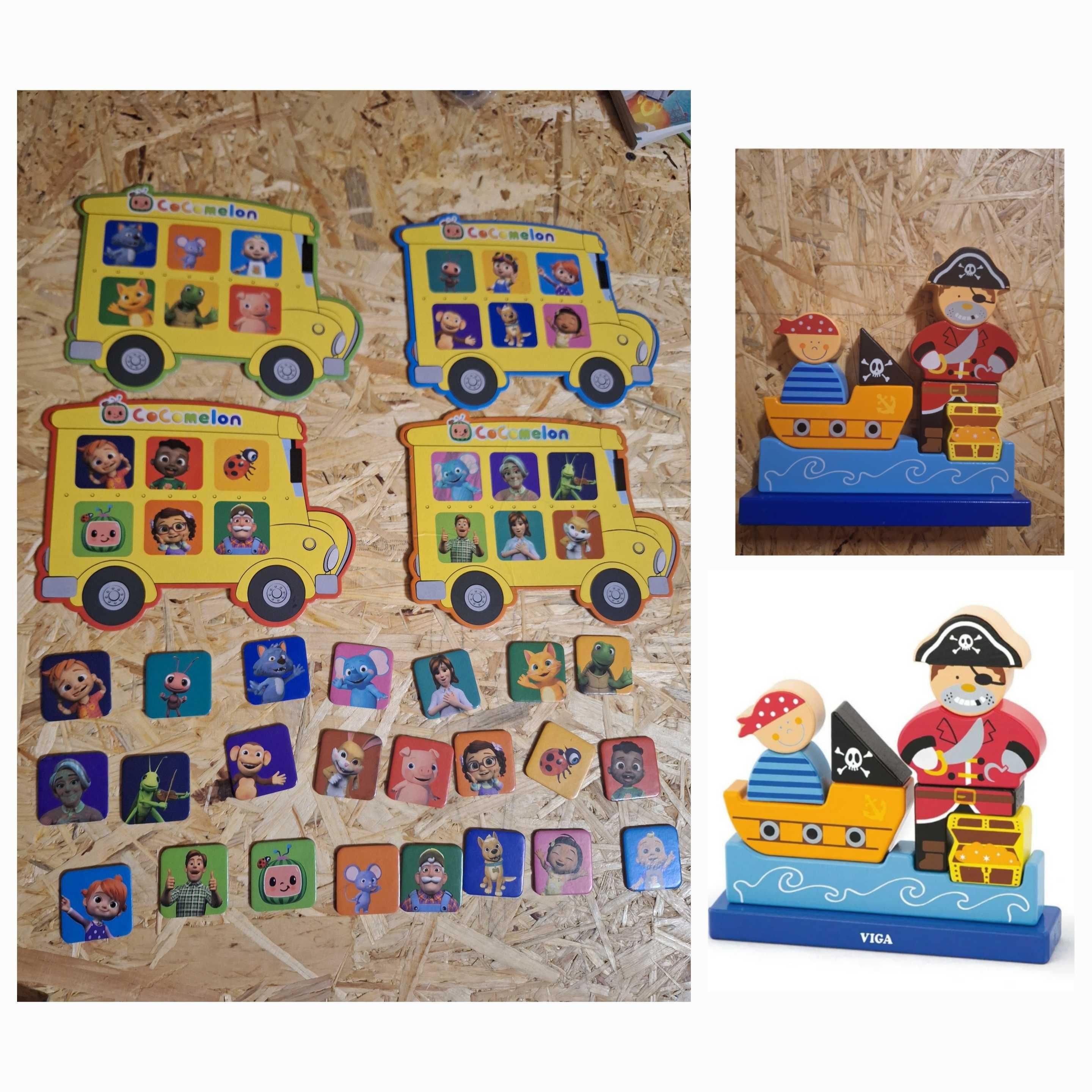 Pachet 64 Puzzle-uri si jocuri copii 2-3 ani