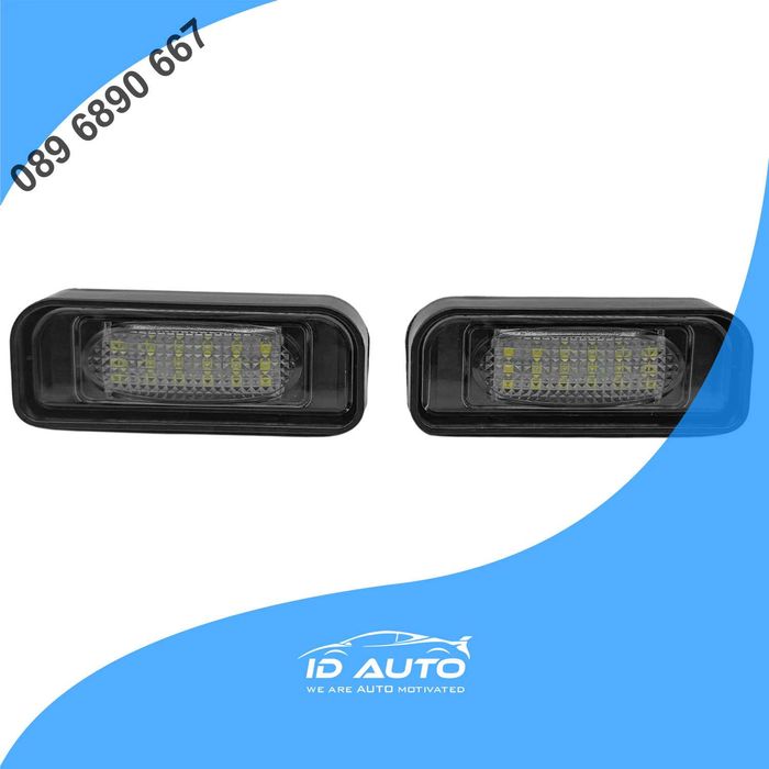 LED плафони за заден номер на Mercedes S-Class W220 без грешки
