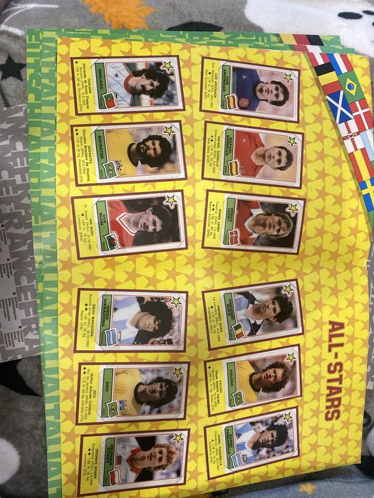 Panini football superstars 1984