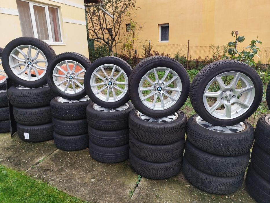 Jante BMW cu cauciucuri de iarna X5 G05, G20, G30