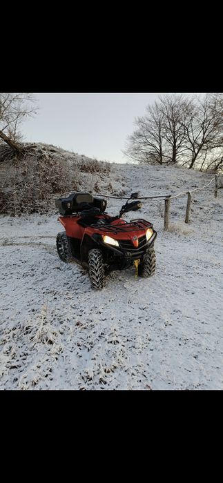 CFMoto 520S • 4x4 Automat • Troliu + Cutie GKA • Întreținut Impecabil