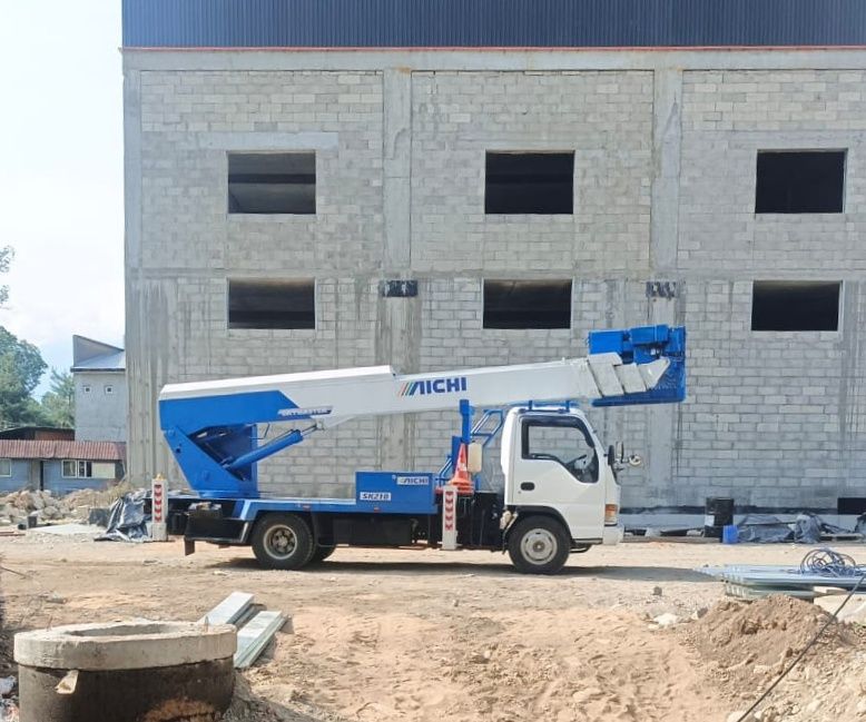 Автовышка, услуги автовышки Алматы, аренда автовышки