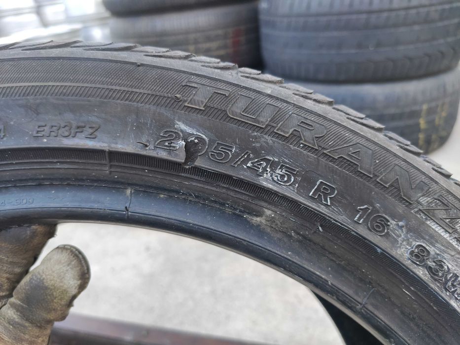 4бр Летни Гуми 205 45 16 - Bridgestone
