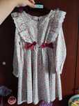 Rochie fetițe cu mânecă lungă