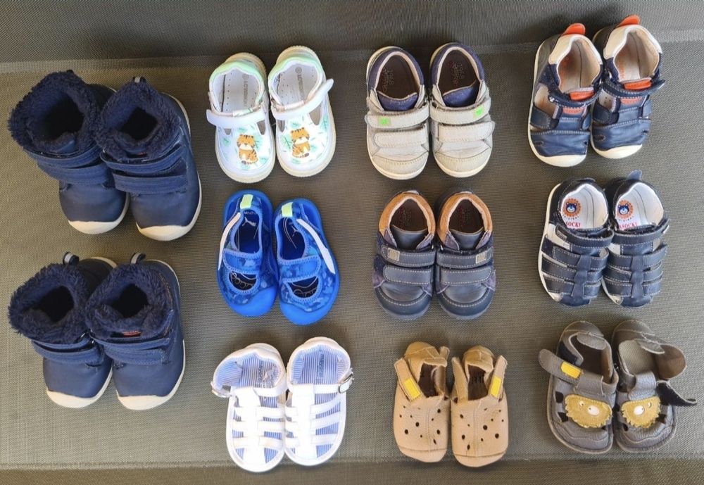 Ghete iarna copii, marime 22 si 23, talpa Bio-Fit