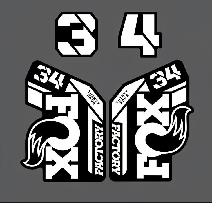 Stickere furca si shock bicicleta