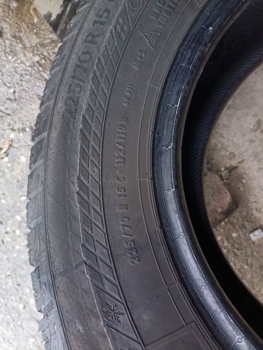 Anvelope 4sezoane ms 225 70 15c continental 2018 5.5-6mm