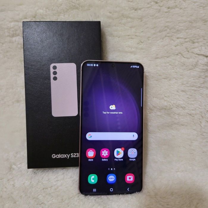 Samsumg S23 plus 256gb lavender