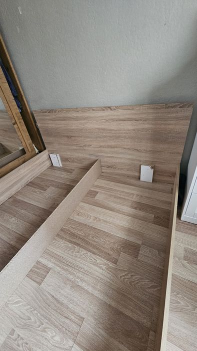 Спалня Виденов, модел Изи, цвят:дъб Сонома, за матрак 160х200см