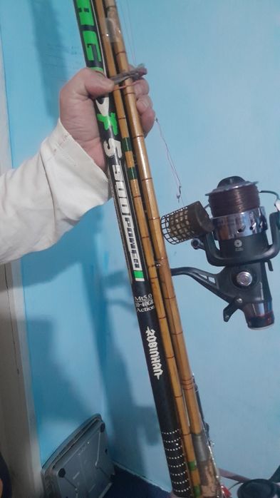 Vind  set pescuit 2 bete si multe altele 1 prajina