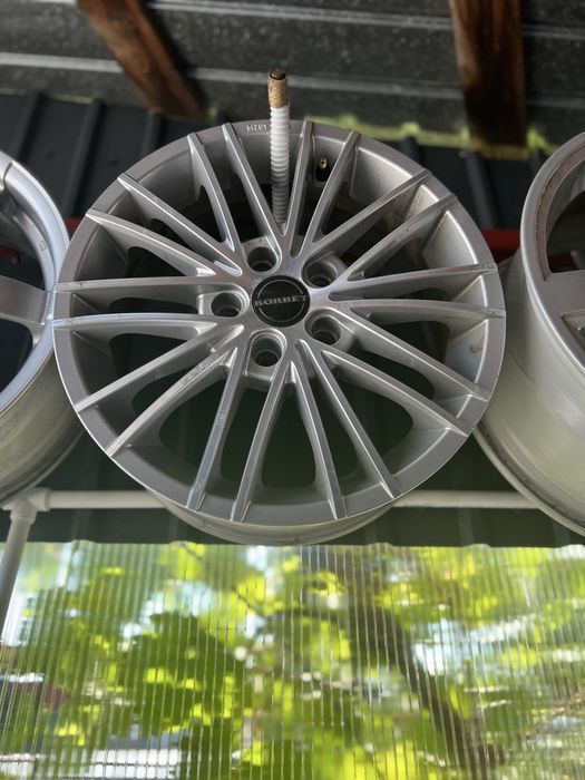 Vând set jante aliaj 5x108 R16!