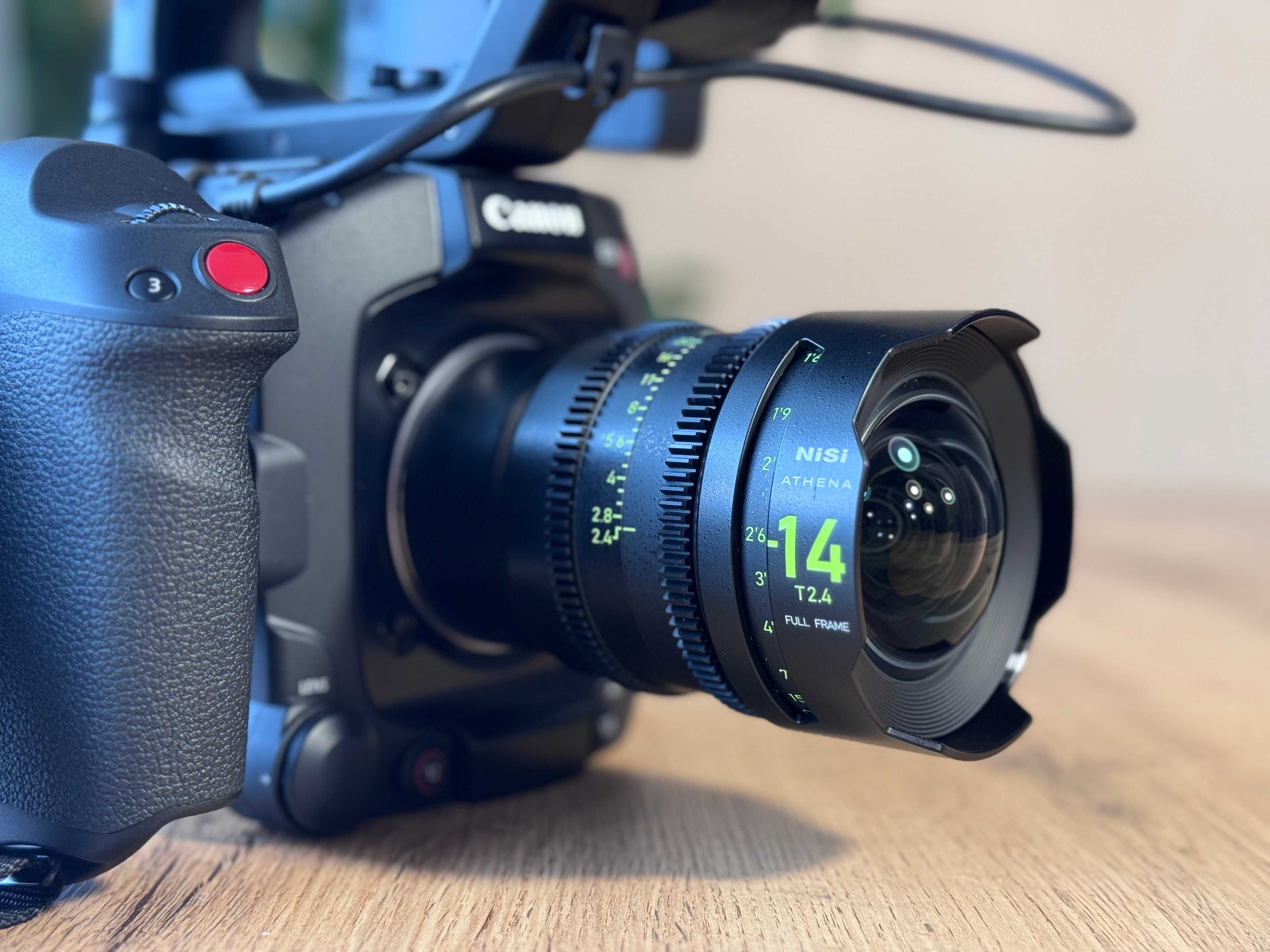 Кино / видео обектив NiSi Athena Prime 14mm T2.4 За Canon RF