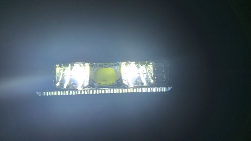 Lanterna led far Lumina frontala ledbar bicicleta trotineta lampa stop