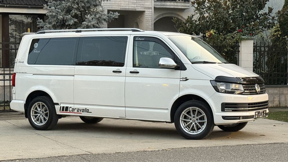 Volkswagen VW T6 Caravelle An 2017 8+1 Locuri Extra Lung 2.0 140 CP