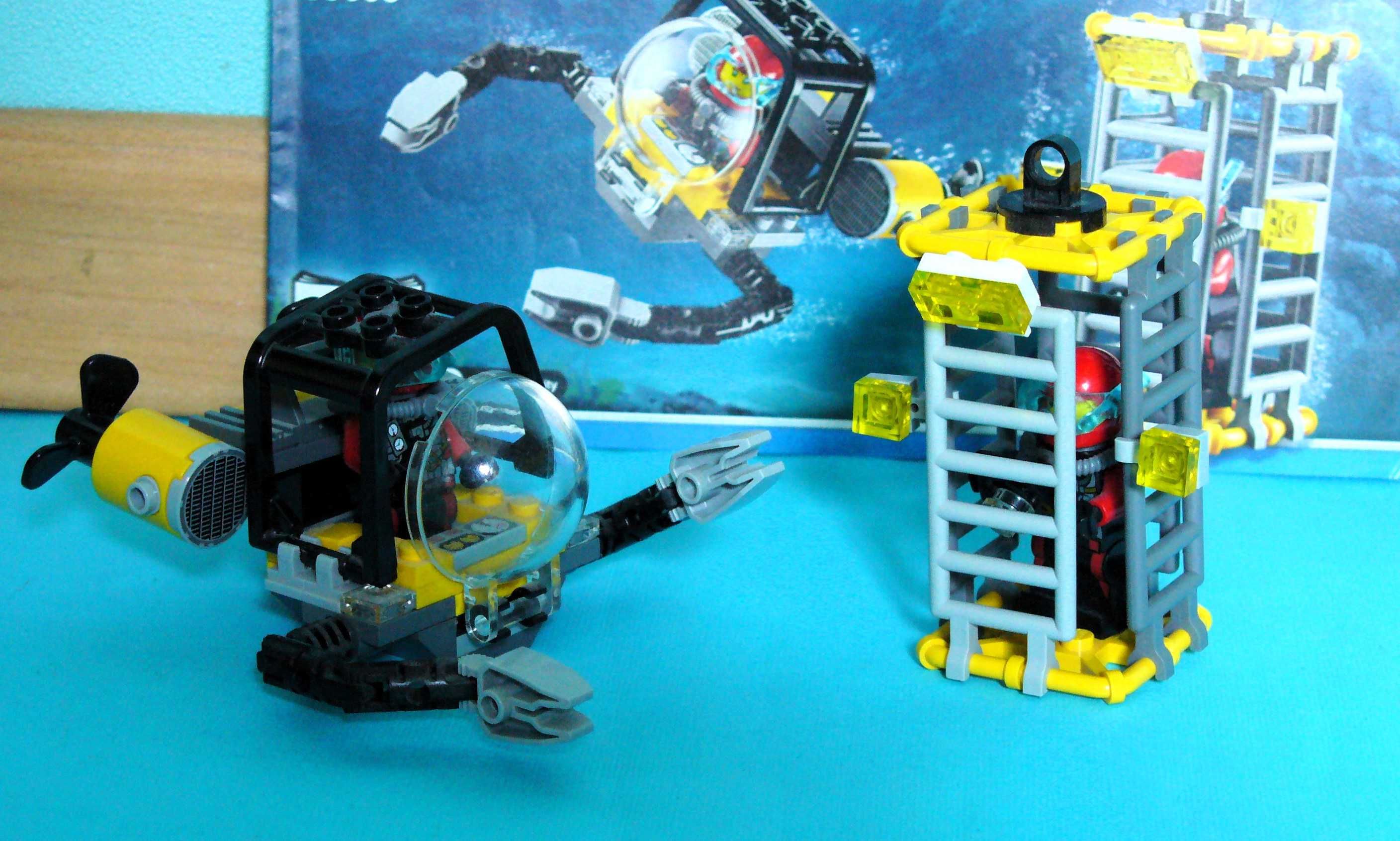 LEGO® City 60095 Дълбоководен изследователски кораб+60092+600991