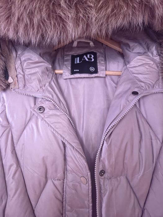 Vesta lunga  cu blana naturala