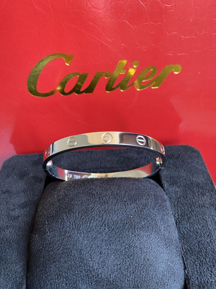 Brățară Cartier 19 White Gold 18K