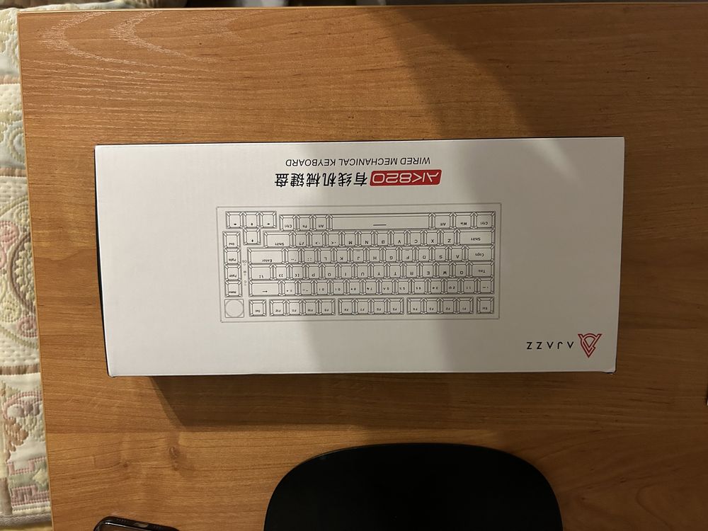 Новая клавиатура Ajazz AK820 серый
