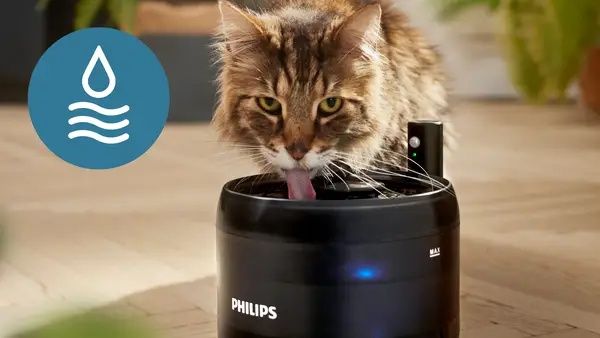 Грижа за домашни любимци Philips PAW3210/02 воден фонтан , 2,2 L