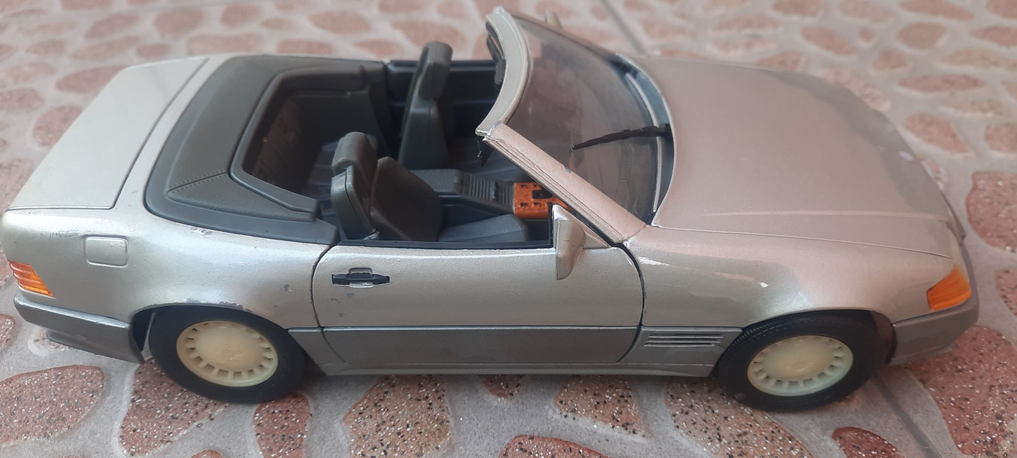 Метална Количка  Merzedes-benz 500sel Cabrio