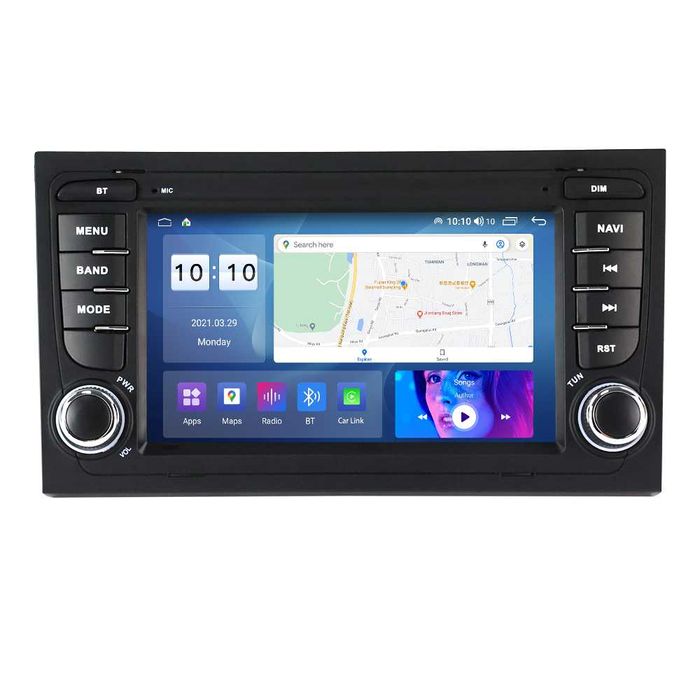 Navigatie Audi A4 B6 B7 SEAT EXEO din 2001 - 2008, Garantie 4 GB
