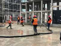Elicopterizare beton industrial cu Cuart, sapa beton / ciment, Periat