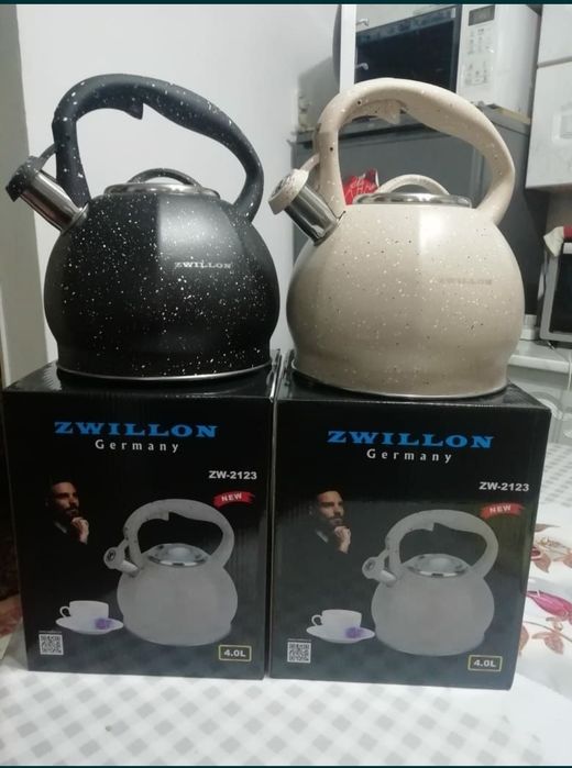 Чайники со свистком ZWILLION новые в упаковке