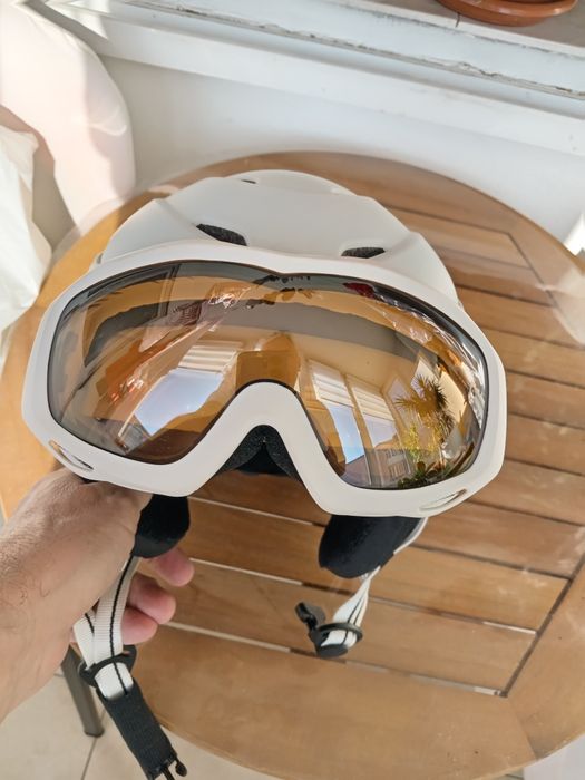 Casca SKI Cygnus cu ochelari