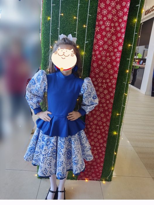 Новогодний костюм Снегурочки!