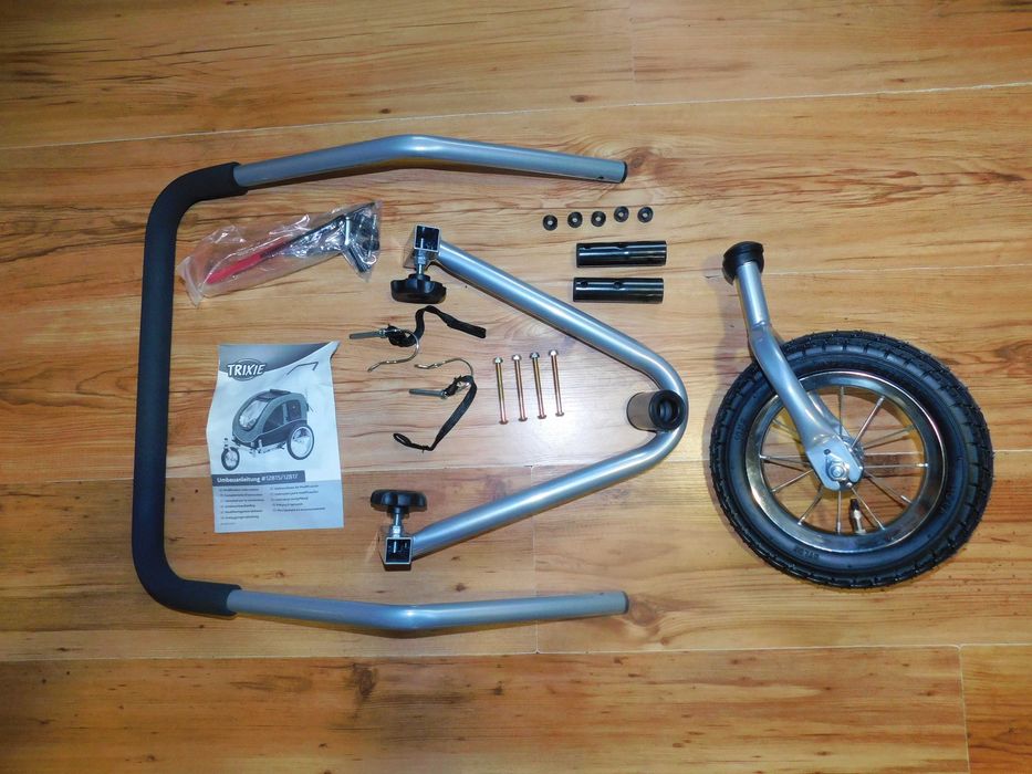 Kit de conversie remorcă de bicicletă într-un carucior jogger