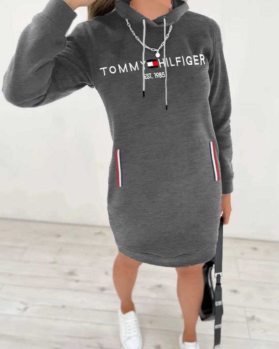 Rochie dama tip hanorac