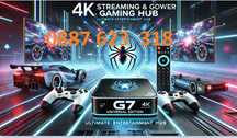 40,000  игри Нова G7 Android 14 128GB 4GB 15000 канала фил tv Game box