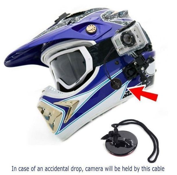 Комплект за каска uni helmet kit за екшън камери gopro и др