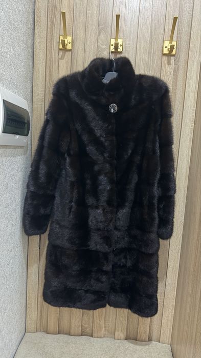 Норковая шуба размер S