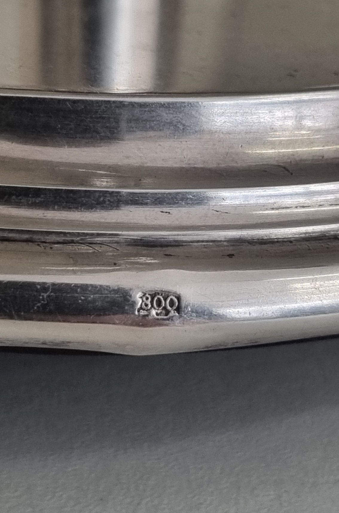Vintage сребърен оливерник 800 проба